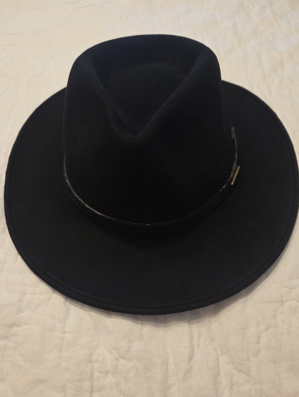 Pendleton Black 100% Virgin Wool Outback Western Hat XL (AB196-71010)